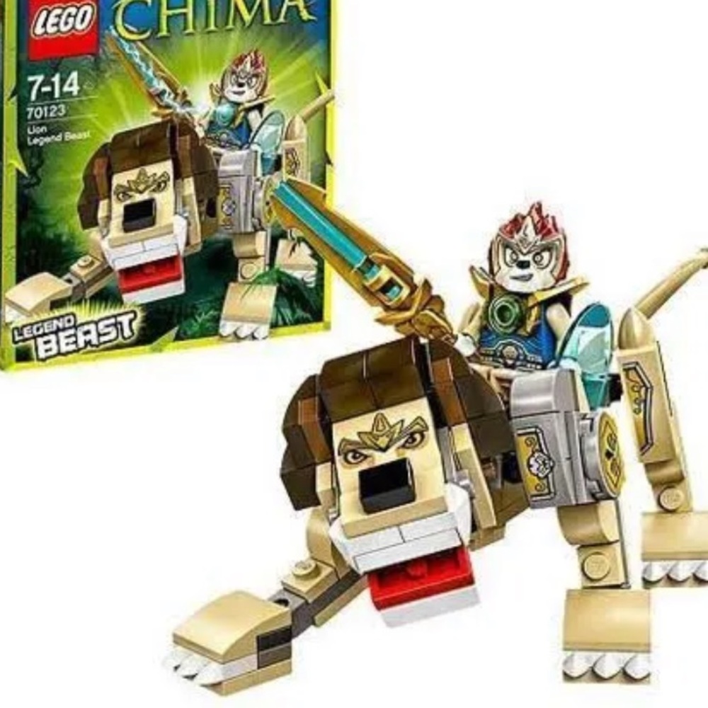 NWOB LEGO Legends of Chima Lion Legend Beast Set 70123